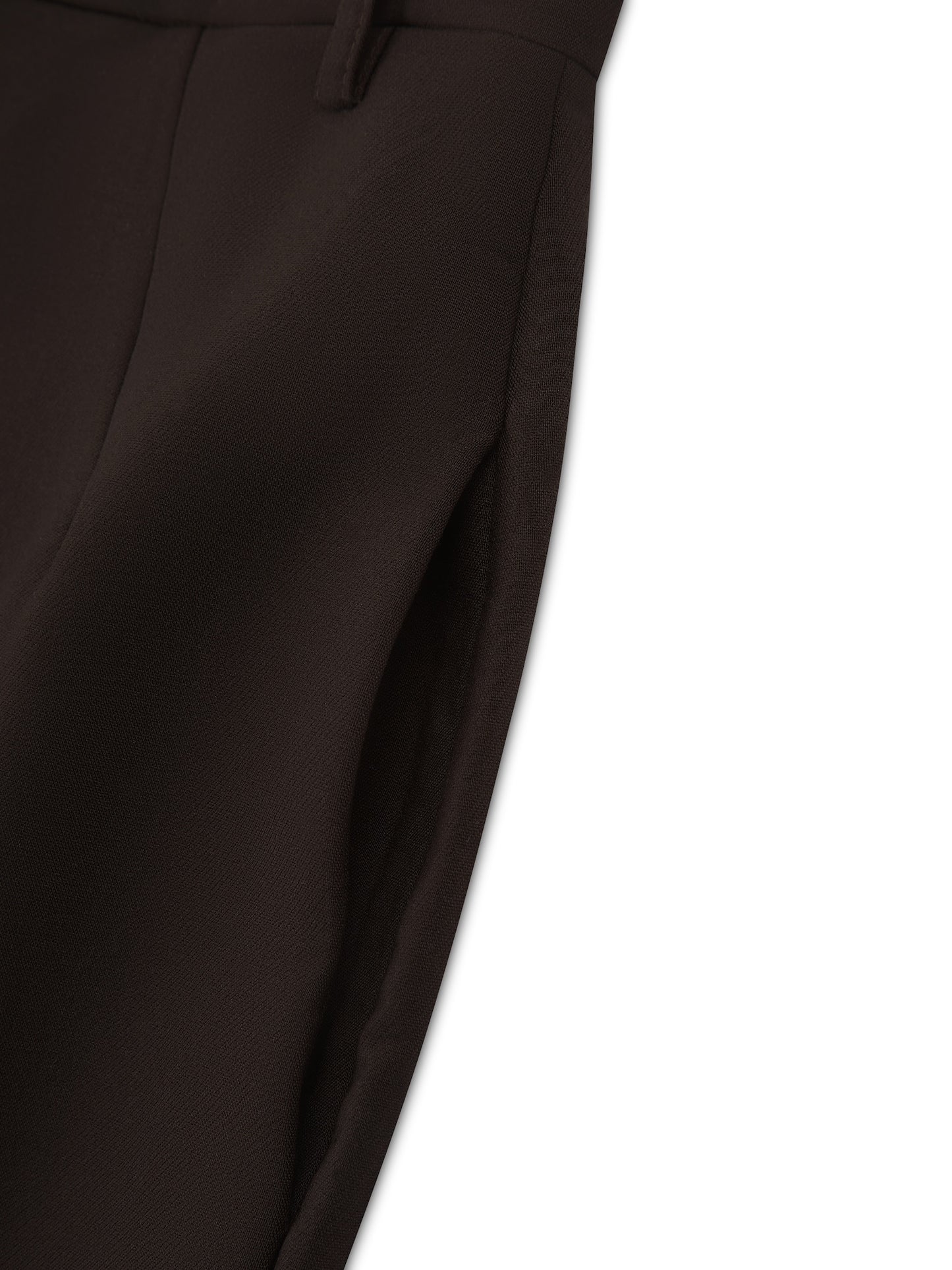 HOURGLASS MAXI SKIRT BROWN