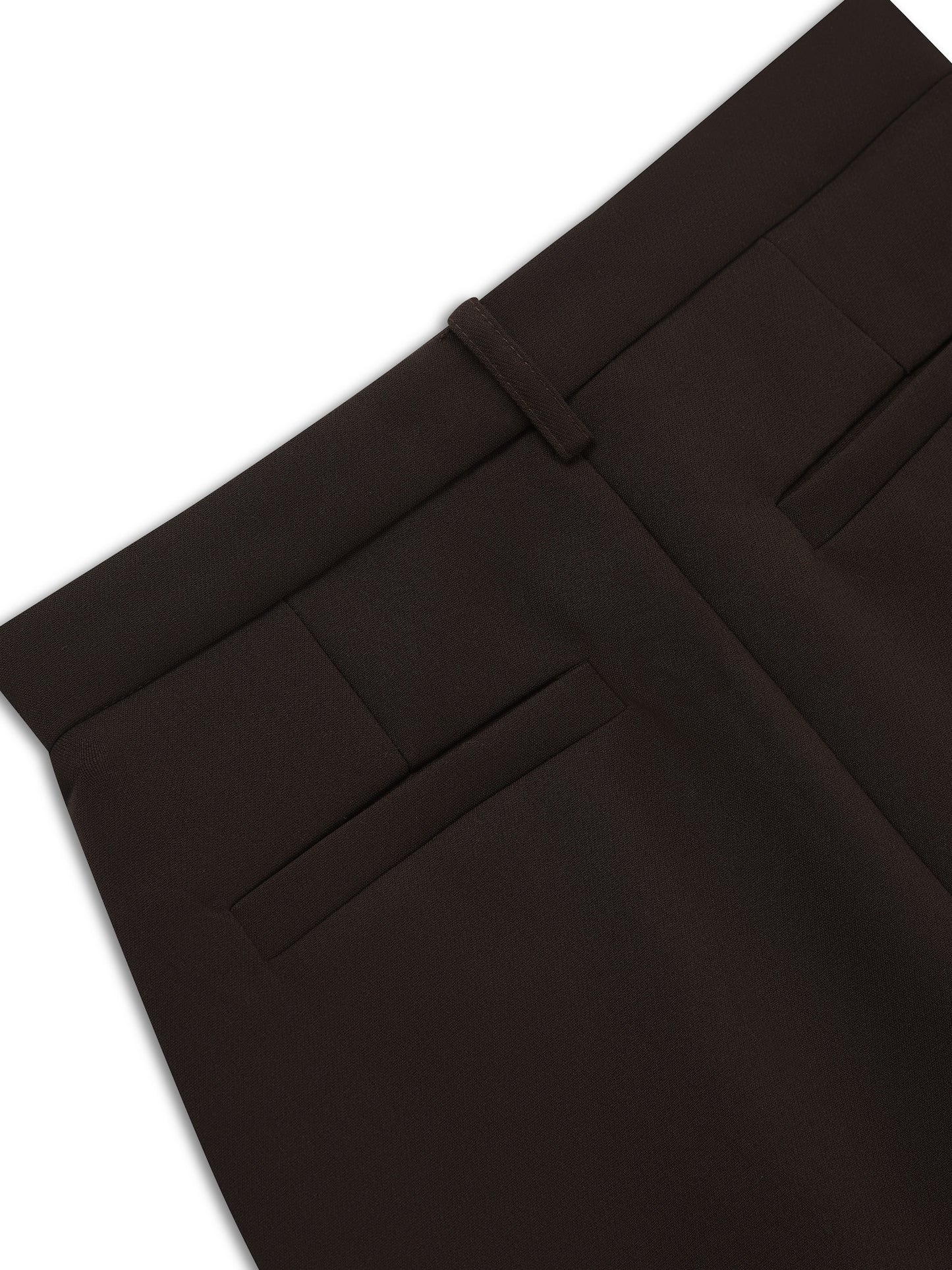 HOURGLASS MAXI SKIRT BROWN