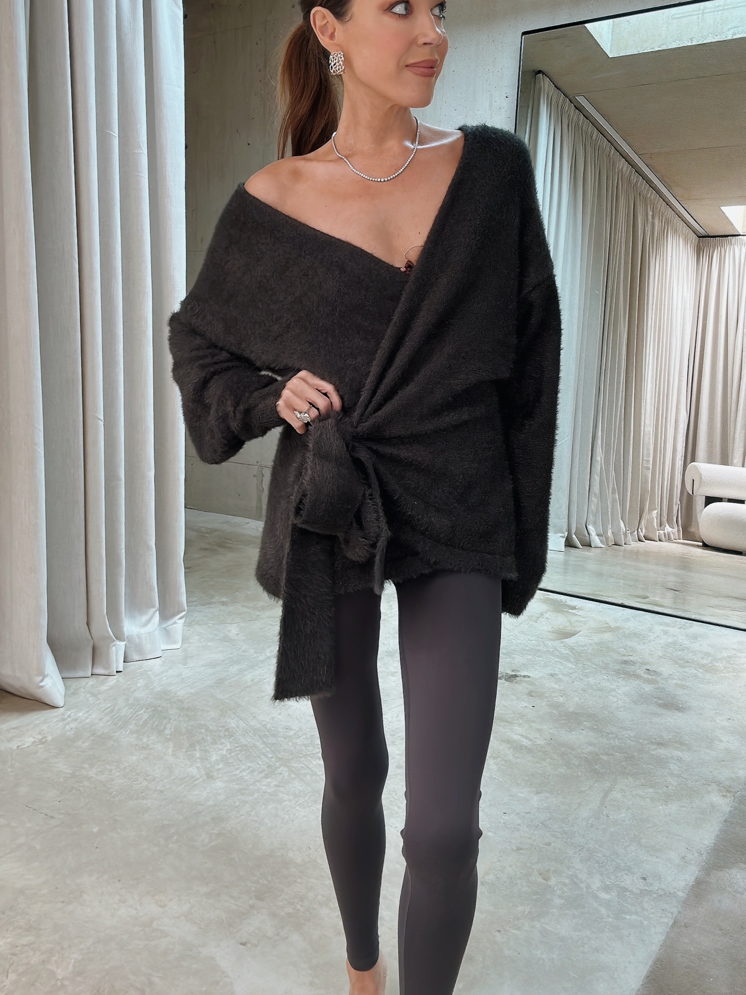 ***COMING SOON*** 'CONNECTICUT' HIGH WAISTED ATHLEISURE LEGGINGS SLATE GREY
