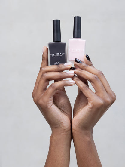 L.A-SPACE X BIO SCULPTURE NAIL POLISH DUO SET