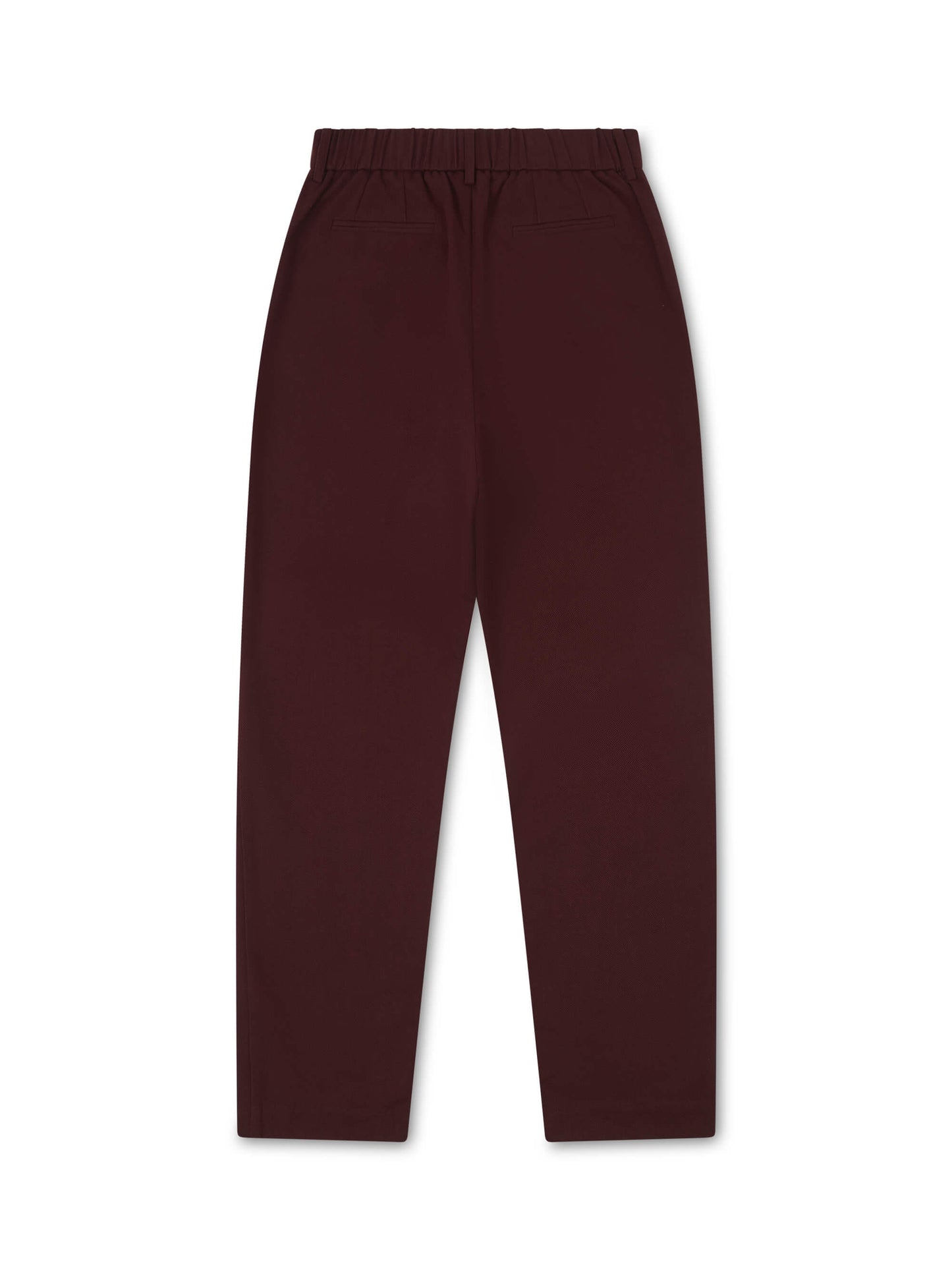 *COMING SOON* - 'ASTON' TAILORED CIGARETTE TROUSERS BURGUNDY