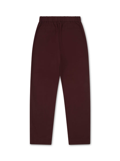 *COMING SOON* - 'ASTON' TAILORED CIGARETTE TROUSERS BURGUNDY