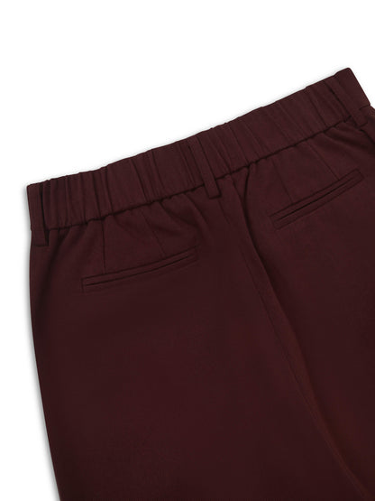 *COMING SOON* - 'ASTON' TAILORED CIGARETTE TROUSERS BURGUNDY