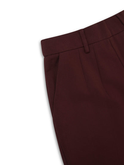 *COMING SOON* - 'ASTON' TAILORED CIGARETTE TROUSERS BURGUNDY