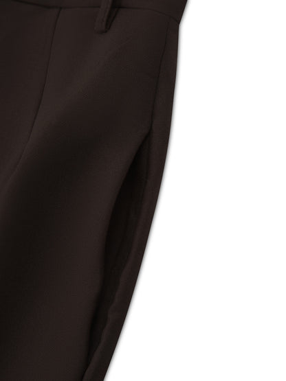 HOURGLASS MAXI SKIRT BROWN
