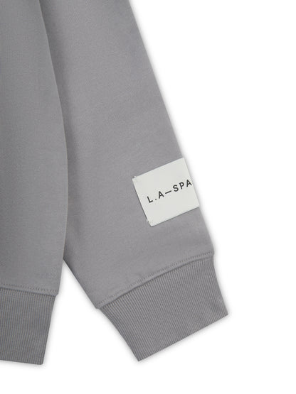 'SPACE' OVERSIZED HOODIE SLATE GREY