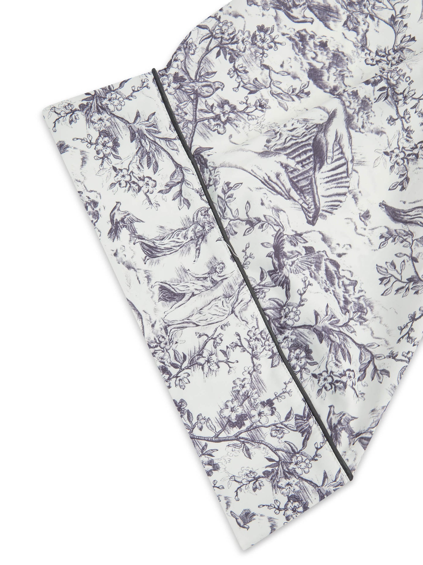 L.A-SPACE' SIGNATURE ROBE WHITE MULTI